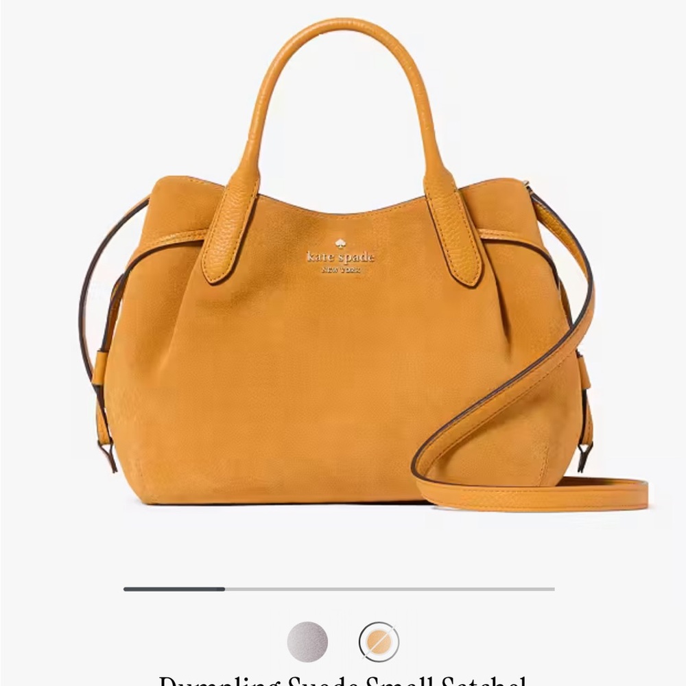 Kate Spade Squash Yellow Satchel